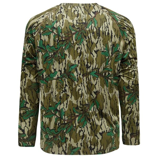 Fishing Hunting Jungle Camouflage Crewneck Shirt