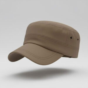 The Stunner | Classic Utility Cadet Cap (Khaki Tan)