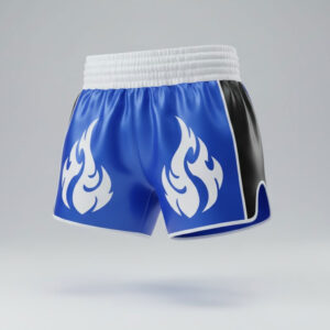 Stunner Wears | Legacy Series Muay Thai Shorts | Blue Fury Edition