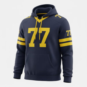 The Stunner | Game Day Fan Hoodie (Navy/Gold #77)
