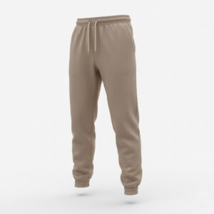The Stunner | Essential Fleece Joggers (Khaki Beige)