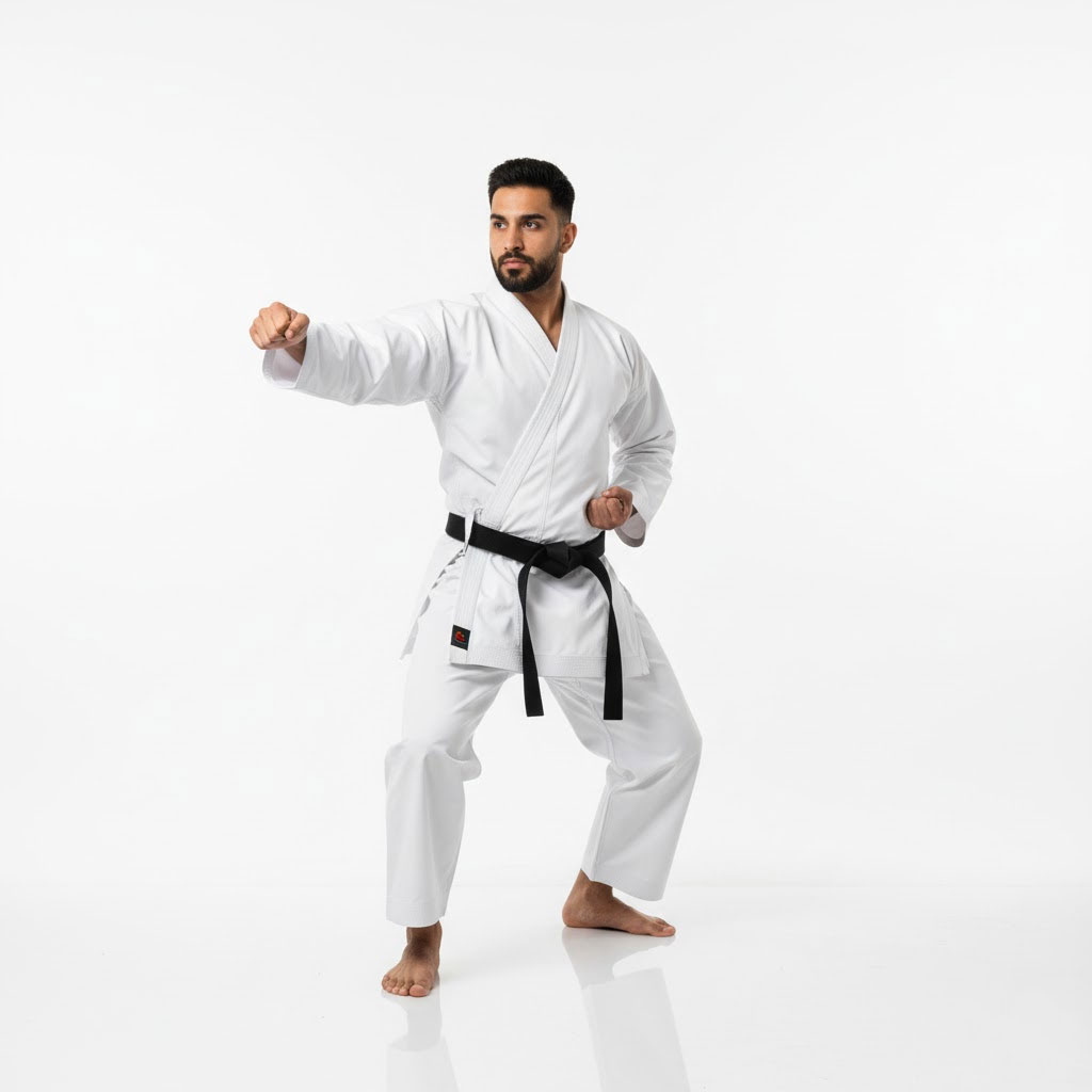 The Stunner | White Master Series Traditional Karate Gi
